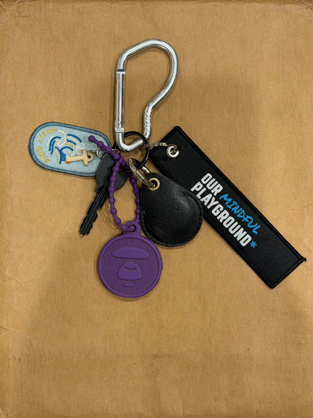 OMP Flight Tag Key Ring